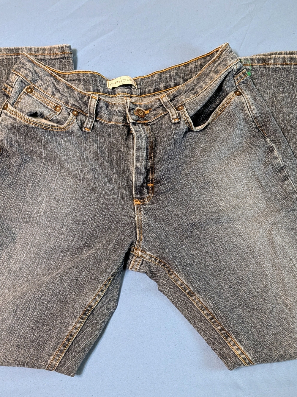 Riders by Lee Women's Washed Blue Relaxed Jeans